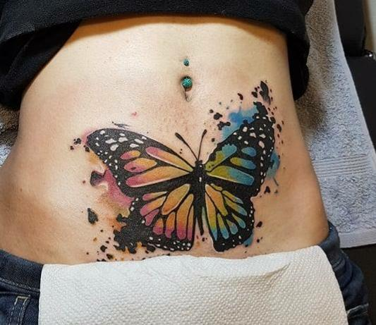Tetovanie motýľa